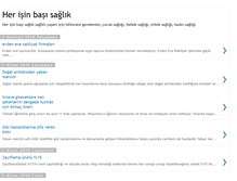 Tablet Screenshot of herisinbasisaglik.blogspot.com