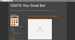 Desktop Screenshot of igniteyoursmallbiz.blogspot.com