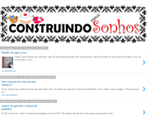 Tablet Screenshot of construindomeussonhos.blogspot.com