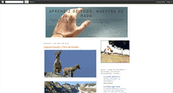 Desktop Screenshot of maestra-de-nada.blogspot.com
