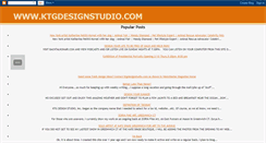 Desktop Screenshot of ktgdesignstudio.blogspot.com