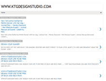 Tablet Screenshot of ktgdesignstudio.blogspot.com