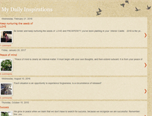 Tablet Screenshot of my-daily-inspirations.blogspot.com