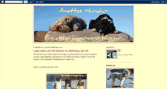 Desktop Screenshot of anetteshundar.blogspot.com