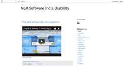 Desktop Screenshot of mlmsoftwareusability.blogspot.com