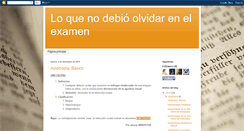 Desktop Screenshot of noolvidarenelexamen.blogspot.com