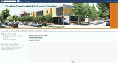 Desktop Screenshot of comercio25demayo.blogspot.com