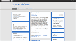 Desktop Screenshot of gracestreams.blogspot.com