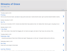 Tablet Screenshot of gracestreams.blogspot.com