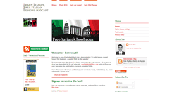 Desktop Screenshot of freeitalianschool.blogspot.com