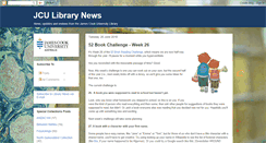 Desktop Screenshot of jculibrarynews.blogspot.com