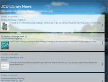 Tablet Screenshot of jculibrarynews.blogspot.com