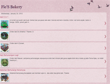 Tablet Screenshot of fiesbakery.blogspot.com