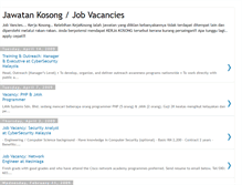 Tablet Screenshot of kejakosong.blogspot.com