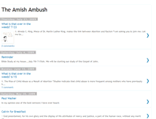 Tablet Screenshot of amishsambush.blogspot.com