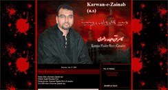 Desktop Screenshot of karwan-e-zainab.blogspot.com