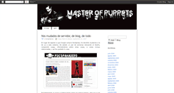 Desktop Screenshot of maestrodemarionetas.blogspot.com