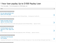 Tablet Screenshot of 1hourloanpaydayy.blogspot.com