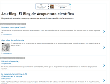 Tablet Screenshot of acu-blog.blogspot.com