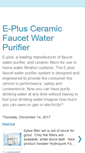 Mobile Screenshot of epluswaterpurifier.blogspot.com