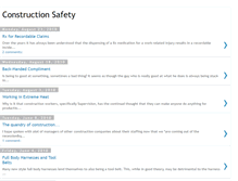 Tablet Screenshot of 1constructionsafety.blogspot.com