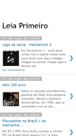 Mobile Screenshot of leiaprimeiro.blogspot.com