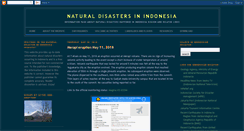 Desktop Screenshot of indonesiandisaster.blogspot.com