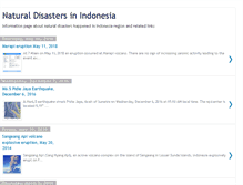 Tablet Screenshot of indonesiandisaster.blogspot.com