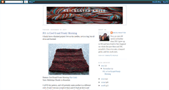 Desktop Screenshot of bricklayerknits.blogspot.com
