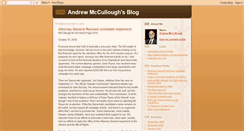 Desktop Screenshot of andrewmccullough.blogspot.com