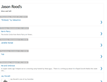Tablet Screenshot of jasonrood.blogspot.com