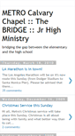 Mobile Screenshot of metrojrhighministry.blogspot.com