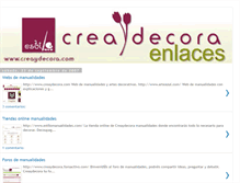 Tablet Screenshot of enlacescreaydecora.blogspot.com