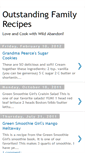 Mobile Screenshot of outstandingfamilyrecipes.blogspot.com