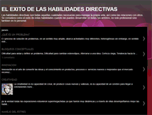 Tablet Screenshot of elexitodelashabilidadesdirectivas.blogspot.com