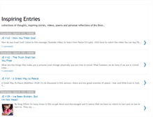 Tablet Screenshot of inspiringentries.blogspot.com