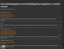 Tablet Screenshot of elmundodelegazkue.blogspot.com