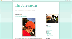 Desktop Screenshot of jorgensonfamily.blogspot.com