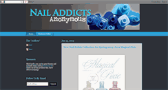 Desktop Screenshot of nailaddictsanonymous.blogspot.com