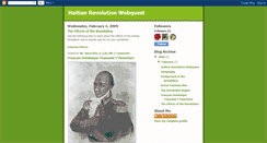 Desktop Screenshot of haitianworldhistory.blogspot.com