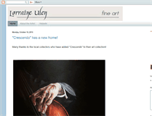 Tablet Screenshot of lorraine-ulen.blogspot.com
