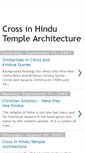 Mobile Screenshot of crossinhindutemplearchitecture.blogspot.com