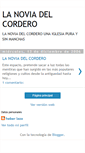 Mobile Screenshot of lanoviadelcordero.blogspot.com