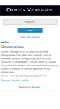 Mobile Screenshot of damienverhagen.blogspot.com