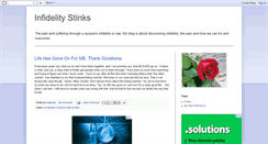 Desktop Screenshot of infidelitystinks.blogspot.com