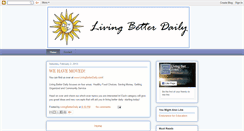 Desktop Screenshot of living-better-daily.blogspot.com