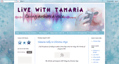 Desktop Screenshot of livewithtamaria.blogspot.com