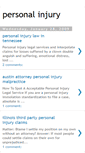 Mobile Screenshot of e-personalinjury.blogspot.com