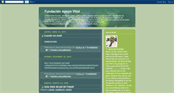 Desktop Screenshot of fundacionapoyovital.blogspot.com