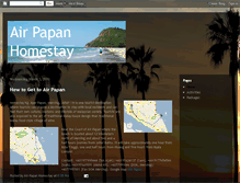 Tablet Screenshot of airpapanhomestay.blogspot.com